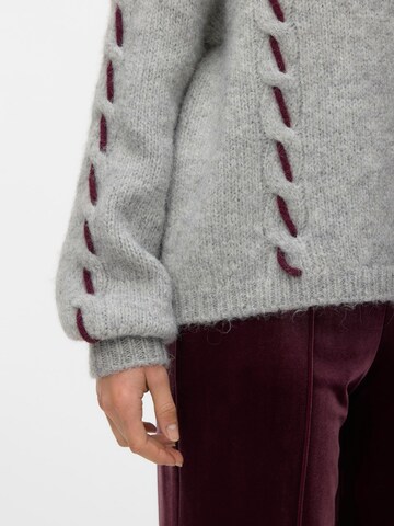 VERO MODA Sweater 'VMIlina' in Grey