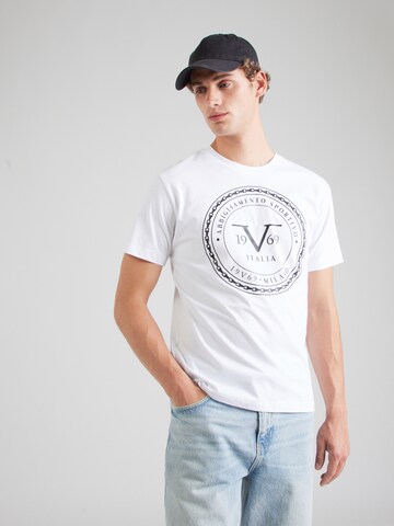 19V69 ITALIA T-Shirt 'Felix' in Weiß: Vorderseite