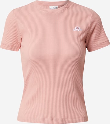 Champion Authentic Athletic Apparel T-Shirt in Pink: predná strana