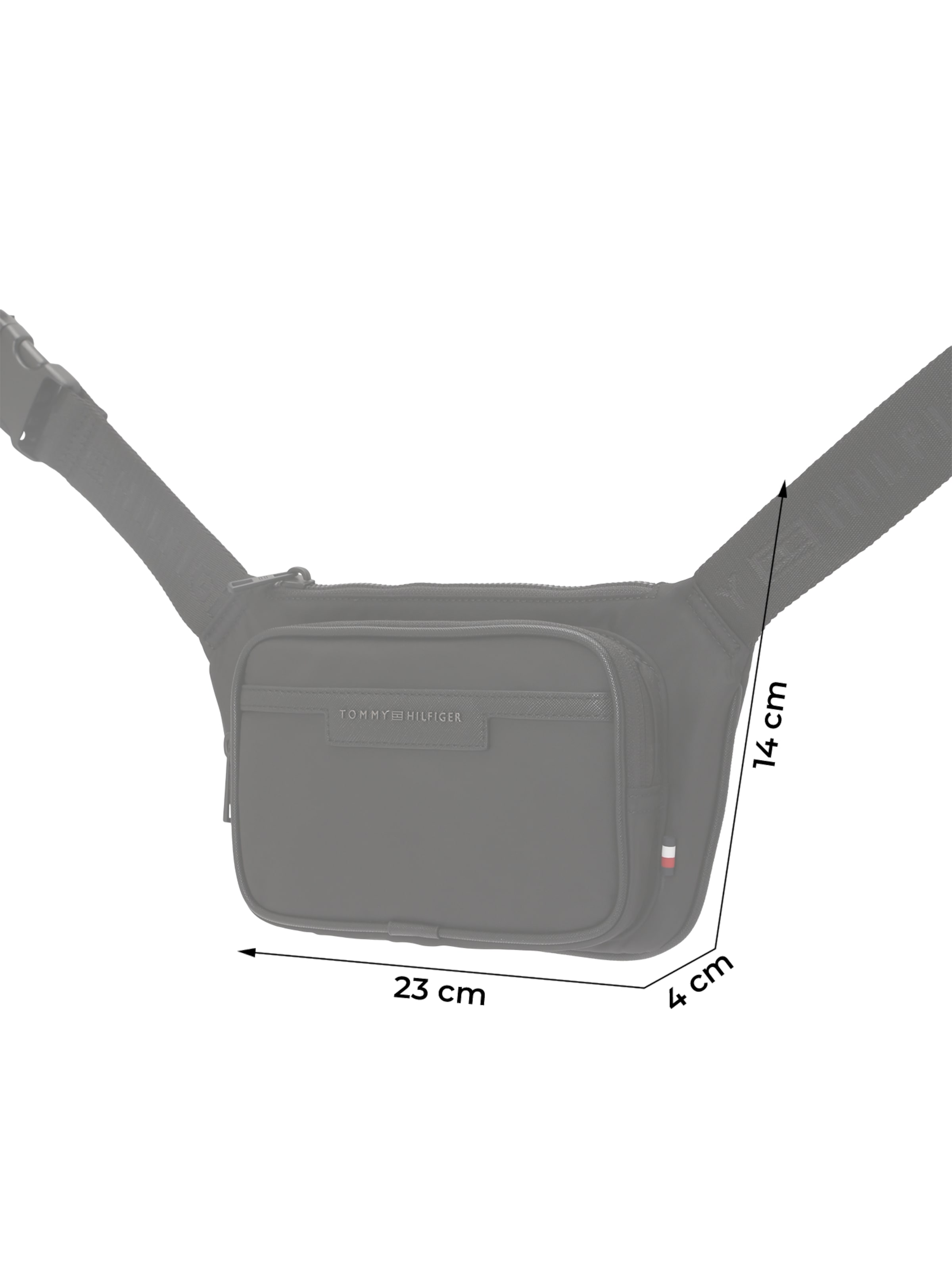 Sacs banane 'Repreve' TOMMY HILFIGER en noir