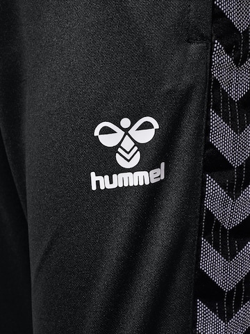Regular Pantalon de sport Hummel en noir