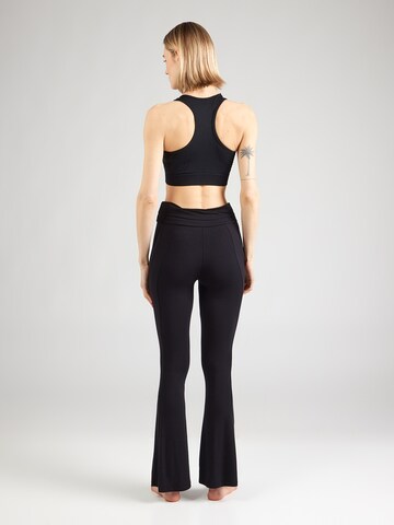 melns CURARE Yogawear Plati gali Sporta bikses