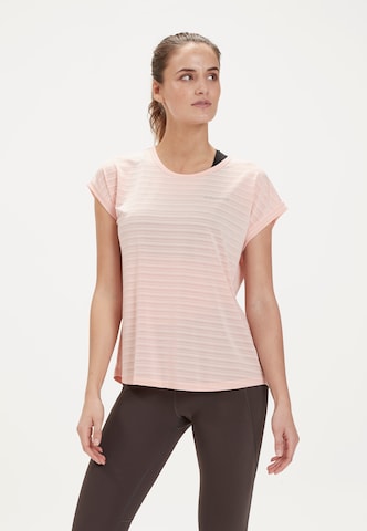 ENDURANCE Functioneel shirt 'Limko' in Roze: voorkant