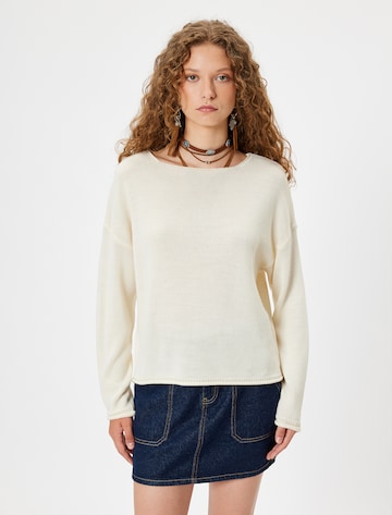 Koton Pullover in Beige: Vorderseite