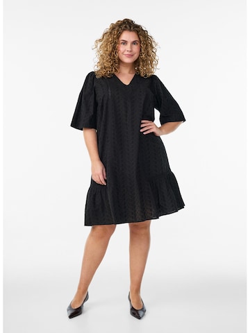 Zizzi - Vestido de verano 'Merna' en negro
