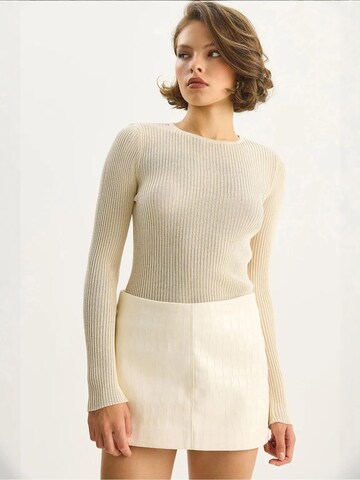 Pullover di Bianco Lucci in beige