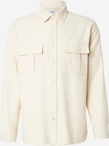 Camicia di SCOTCH & SODA in beige: frontale