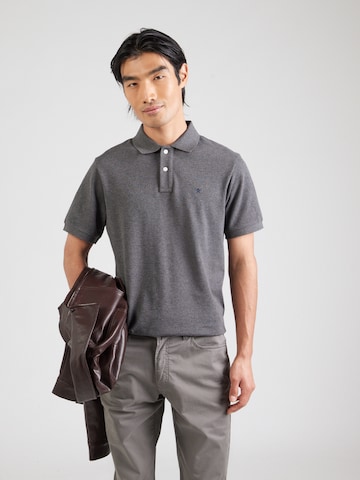 Hackett London Shirt 'Classic' in Grijs: voorkant