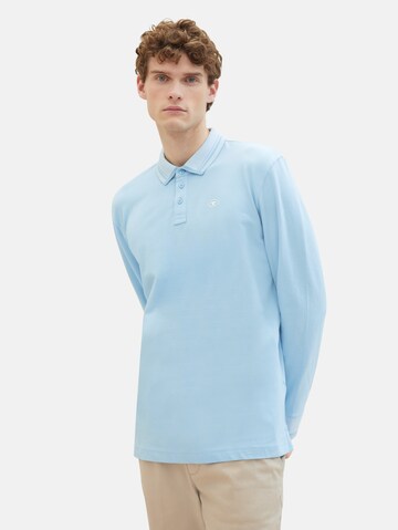 TOM TAILOR Poloshirt in Blau: predná strana