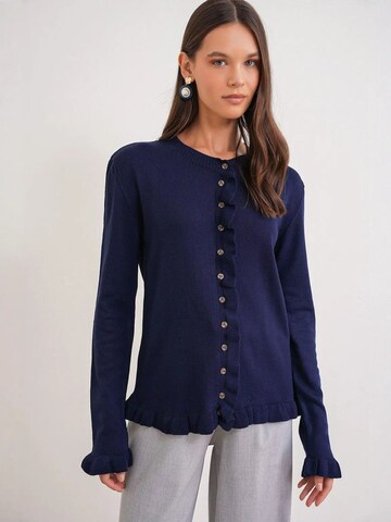 MixRay Strickjacke 'Strickjacken'‌‌‌‌‌ in Blau