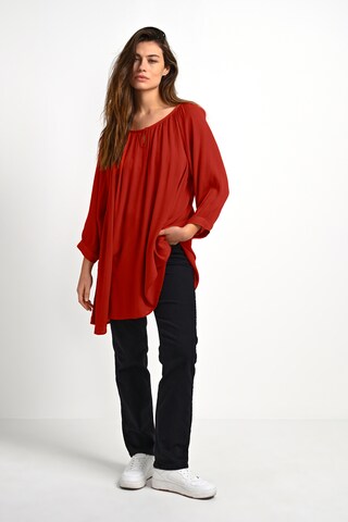 Kaffe Tunic 'Amber' in Red