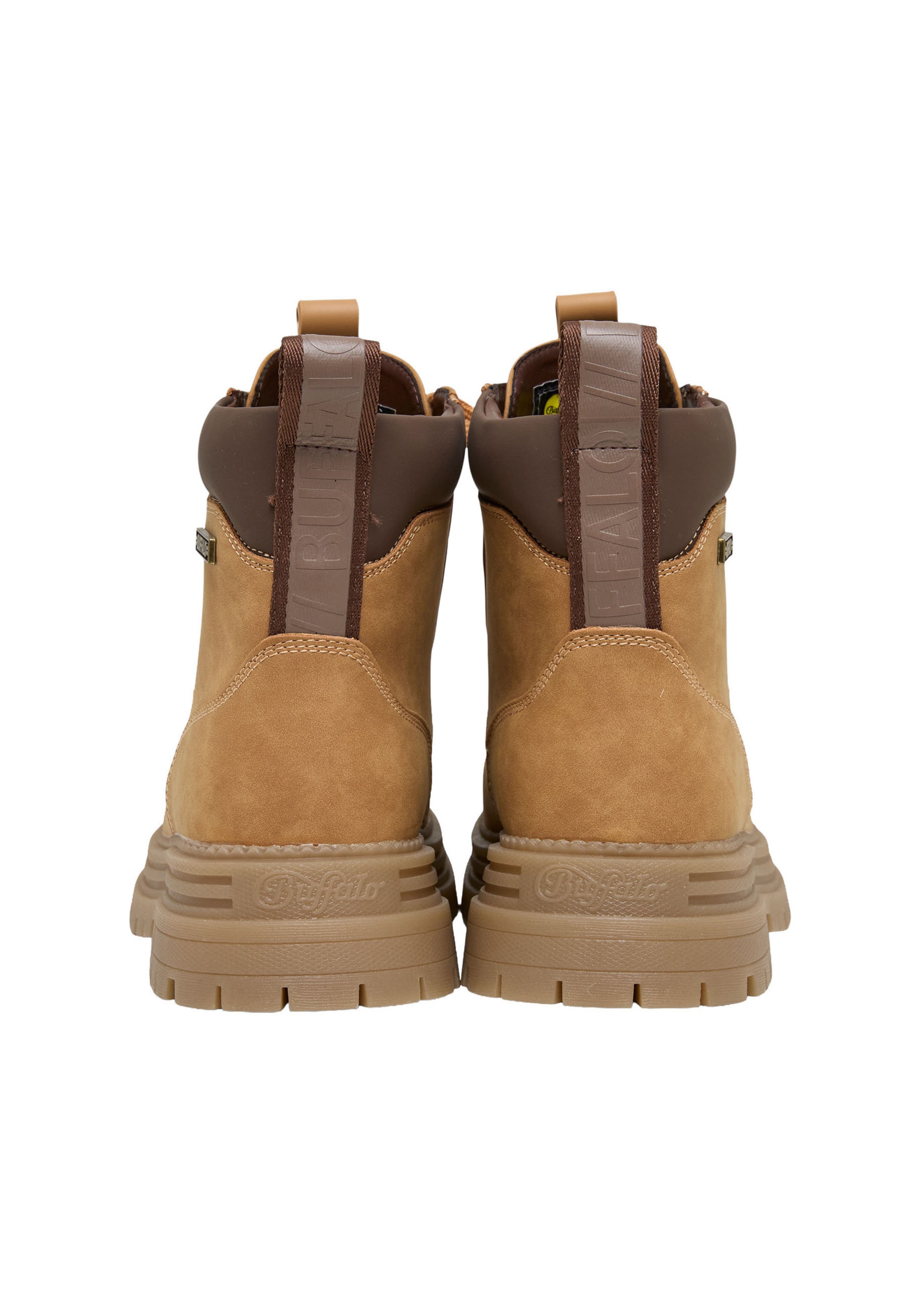 BUFFALO - Botim com fivela 'Lennox' em castanho