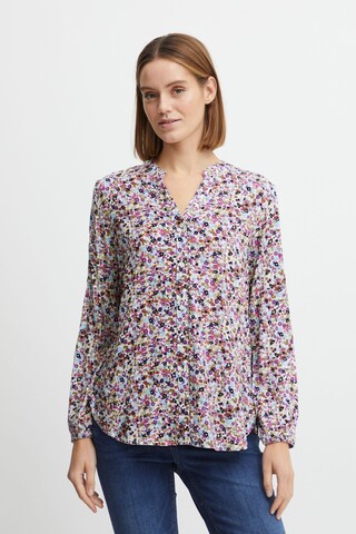 b.young Langarmbluse Byjosa Vneck Shirt - 20812710 in Lila: predná strana