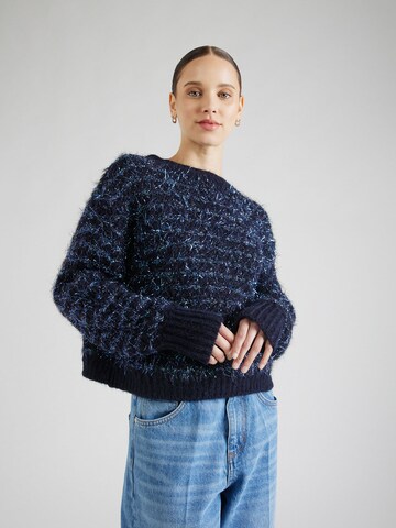 Pull-over 'Fagliari' BOSS en bleu : devant