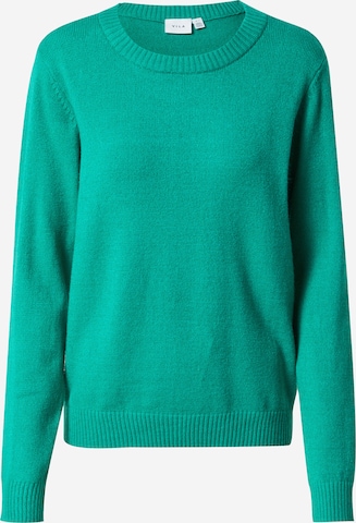 VILA Sweater in Green: front