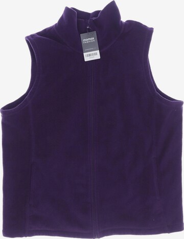 Lands‘ End Vest in 5XL in Purple: front