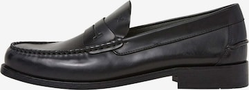 Hackett London Moccasins 'Chesfield' in Black: front