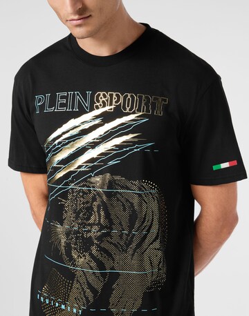 Plein Sport T-Shirt 'Tiger' in Schwarz