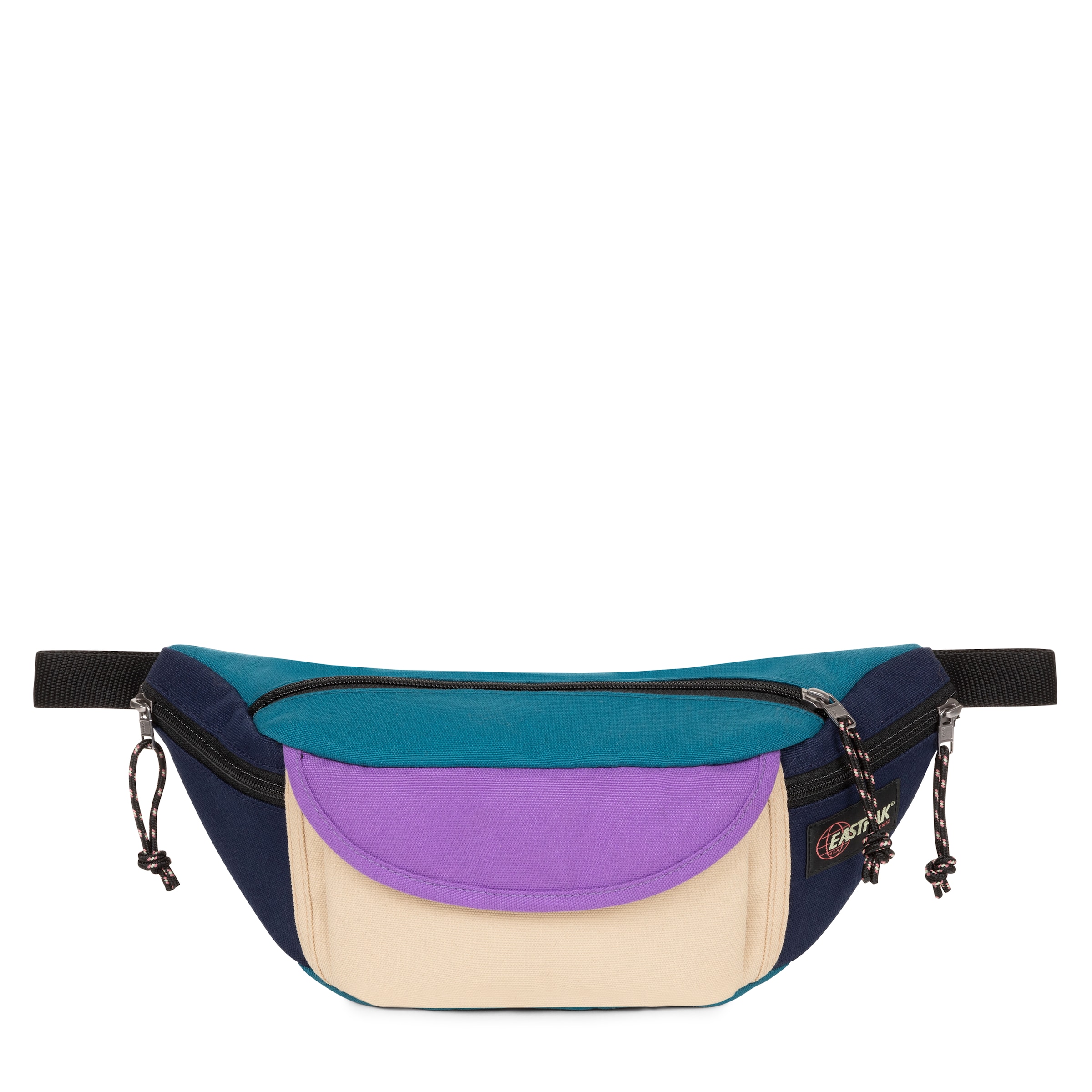 EASTPAK Fanny Pack in Light beige / marine blue / Cyan blue / Lavender, Item view