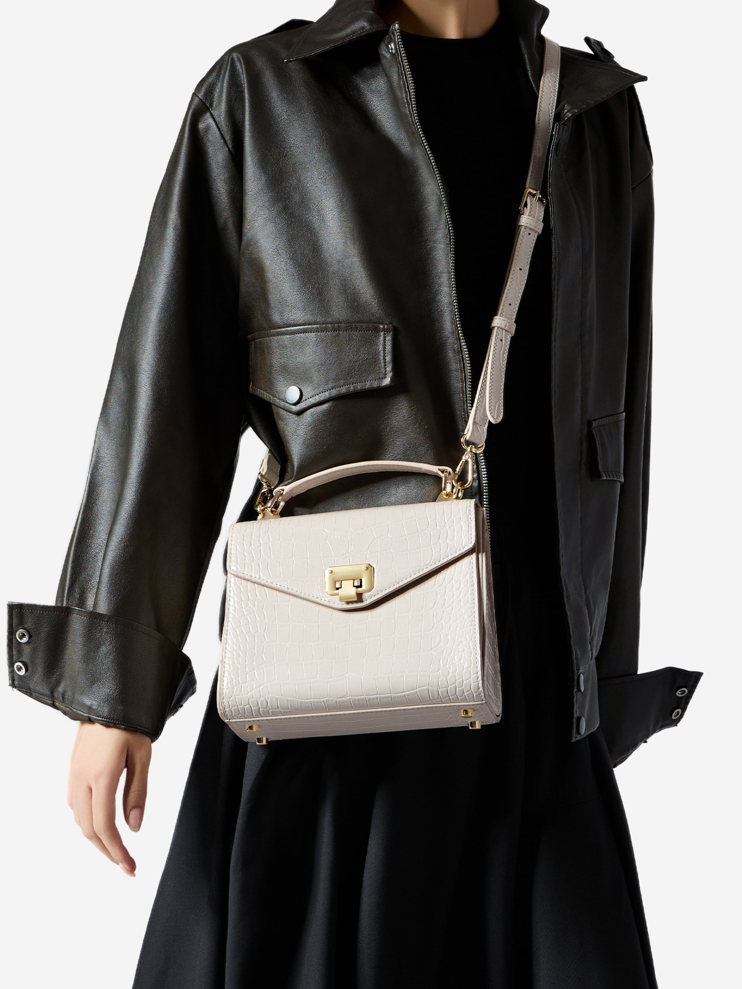 Victoria Hyde Handbag 'Duchess' in Beige