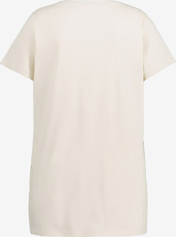 T-shirt Ulla Popken en blanc