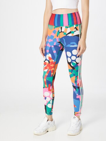 Skinny Pantalon de sport 'Farm Rio' ADIDAS SPORTSWEAR en mélange de couleurs : devant