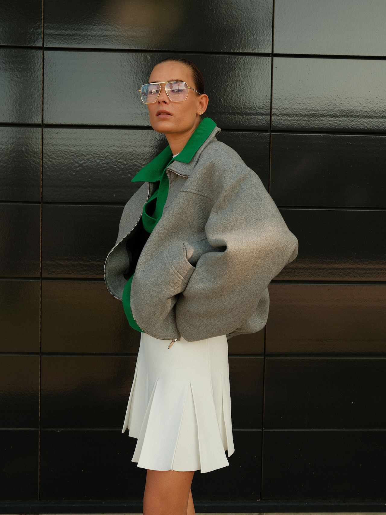 EDITED Falda 'Aya' blanco