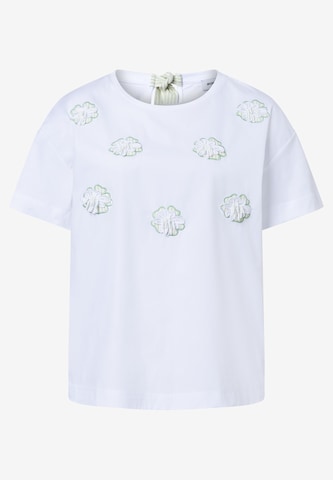 T-shirt MORE & MORE en blanc : devant