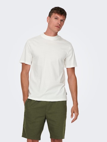T-Shirt 'OTIS' Only & Sons en blanc : devant