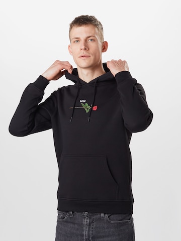 MT Men - Sudadera en negro: frente