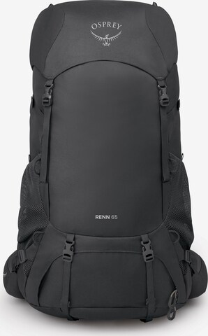 Osprey Sports Backpack 'Renn 65' in Black: front