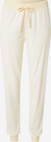 Esprit Bodywear Pajama Pants in Yellow: front