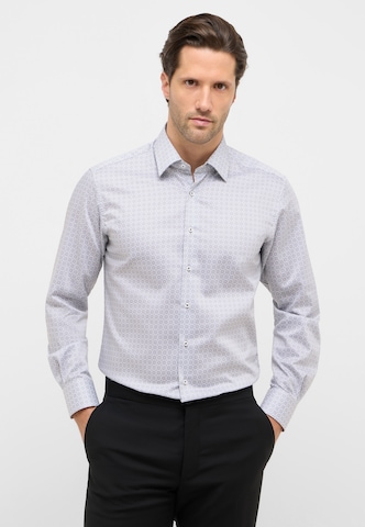 ETERNA Regular fit Business shirt in Silver: front