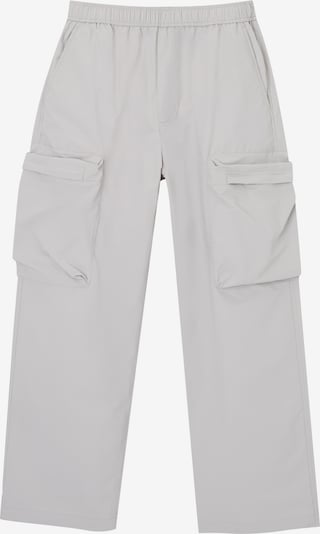 Pantaloni cu buzunare Pull&Bear pe gri deschis, Vizualizare produs