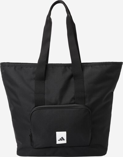 ADIDAS PERFORMANCE Спортна чанта 'Prime' в черно / мръсно бяло, Преглед на продукта