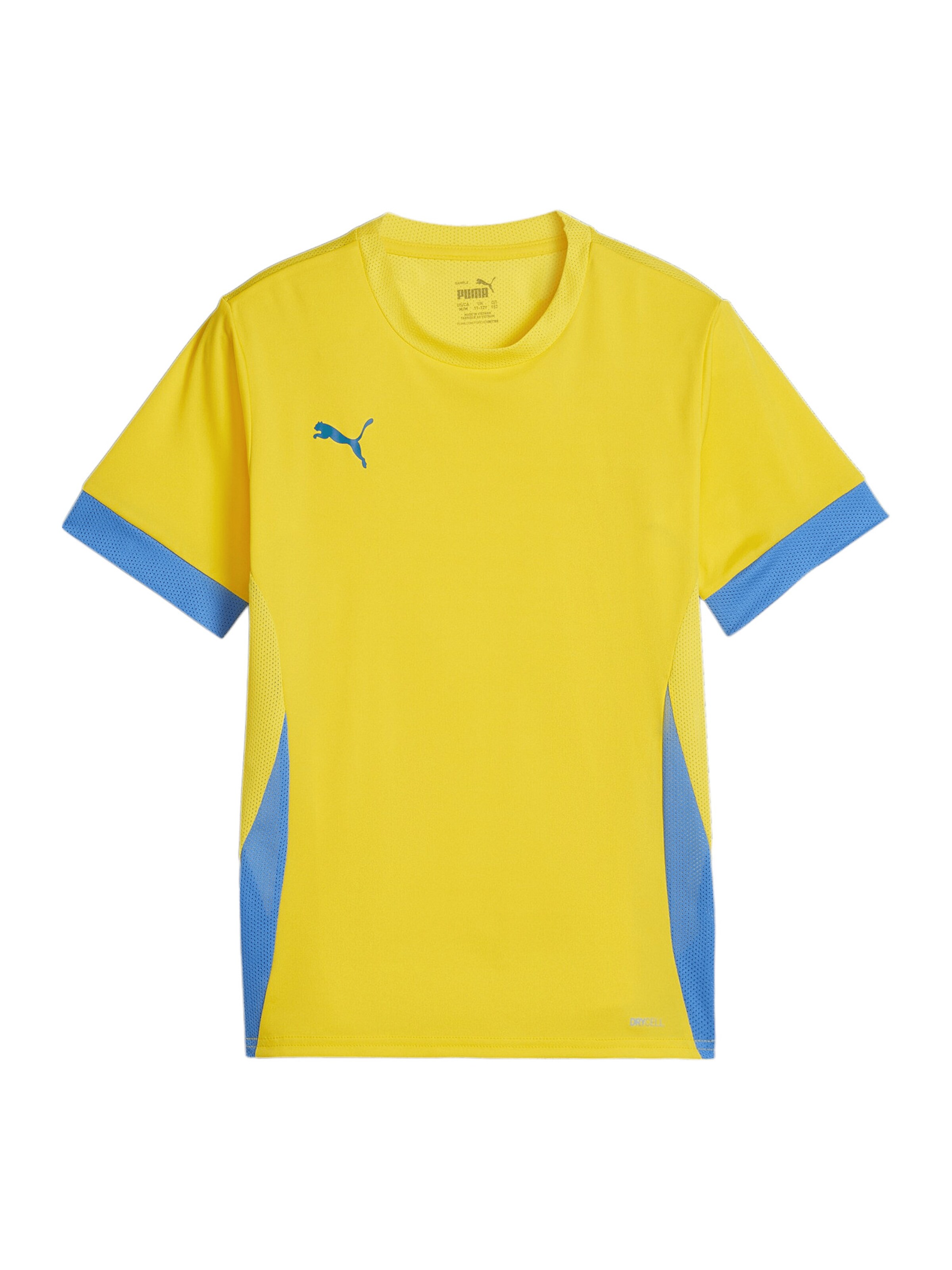 PUMA Sportshirt in Gelb: Vorderseite