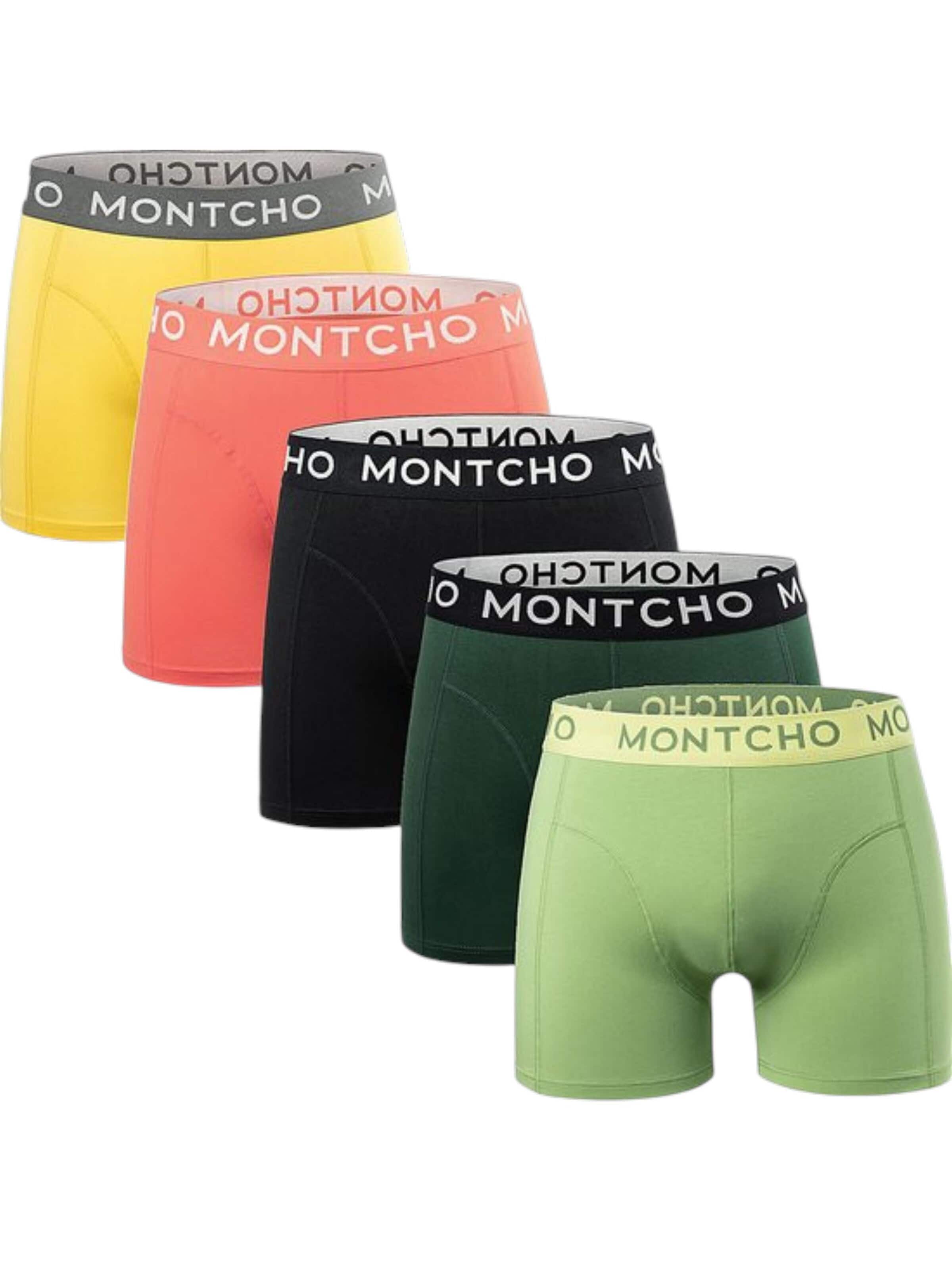 Montcho Boxershorts 'Dazzle' in Blauw: voorkant