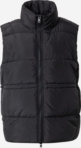 Gilet 'Kate' di WEEKDAY in nero: frontale