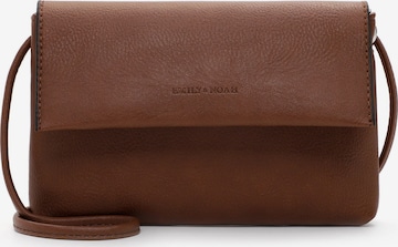 Emily & Noah Skuldertaske 'Emma' i brun: forside