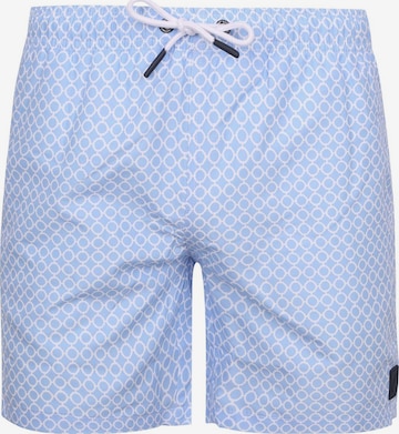 Shorts de bain Suitable en bleu : devant