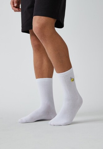 SNOCKS Socks in White: front