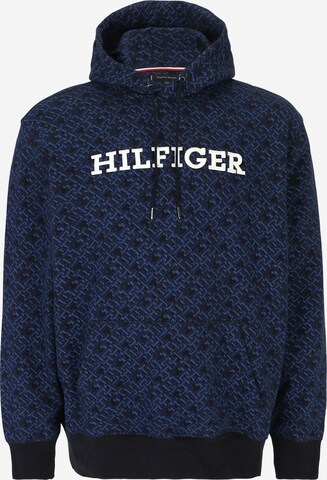 mėlyna Tommy Hilfiger Big & Tall Megztinis be užsegimo: priekis