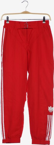 ADIDAS ORIGINALS Pants in XL in Red: front