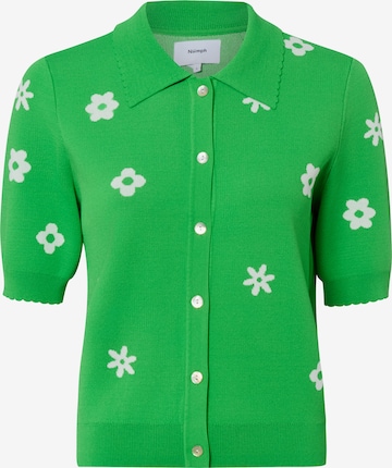 Cardigan ' NUMargitta ' NÜMPH en vert : devant