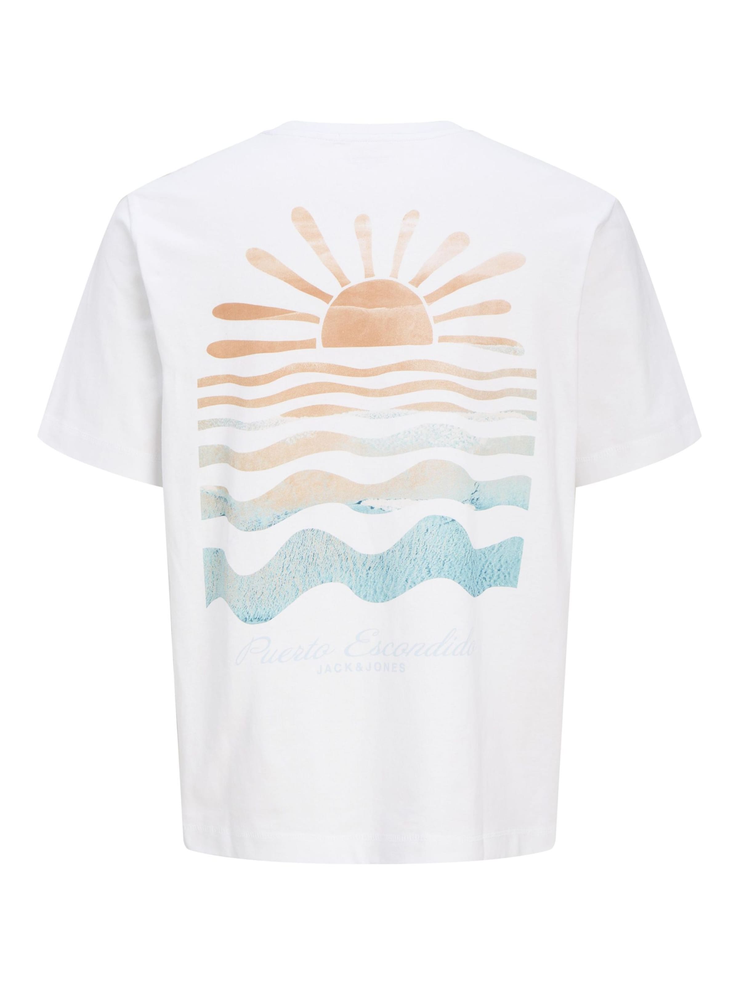 Jack & Jones Junior Shirt 'JORCanggu Summer' in White