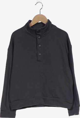 even&odd Sweatshirt & Zip-Up Hoodie in XS in Grey: front