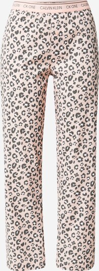 Calvin Klein Underwear Pantalon de pyjama 'One' en orange / noir / blanc, Vue avec produit
