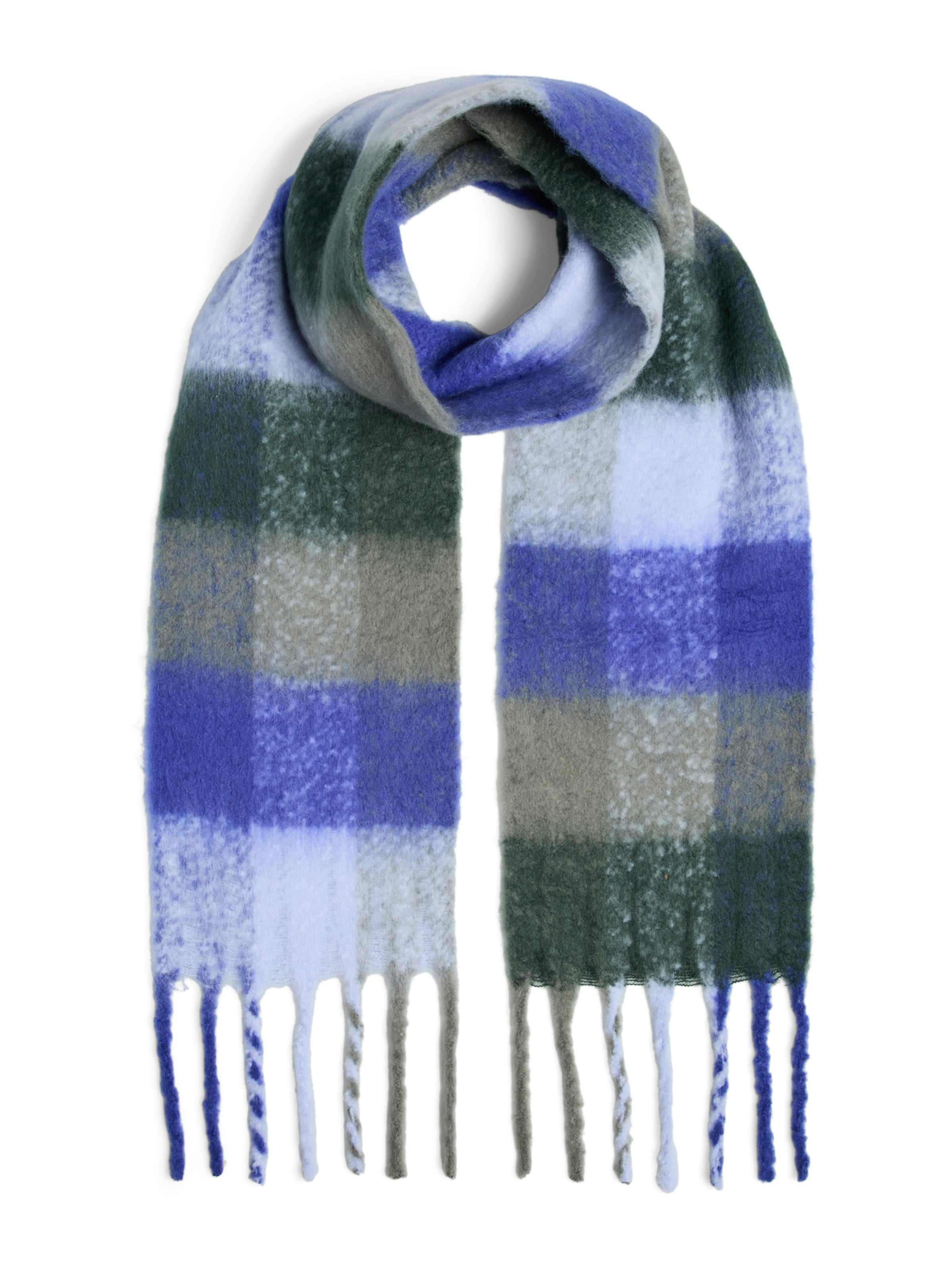 PIECES Schal 'PCBEA' in Grün: Vorderseite