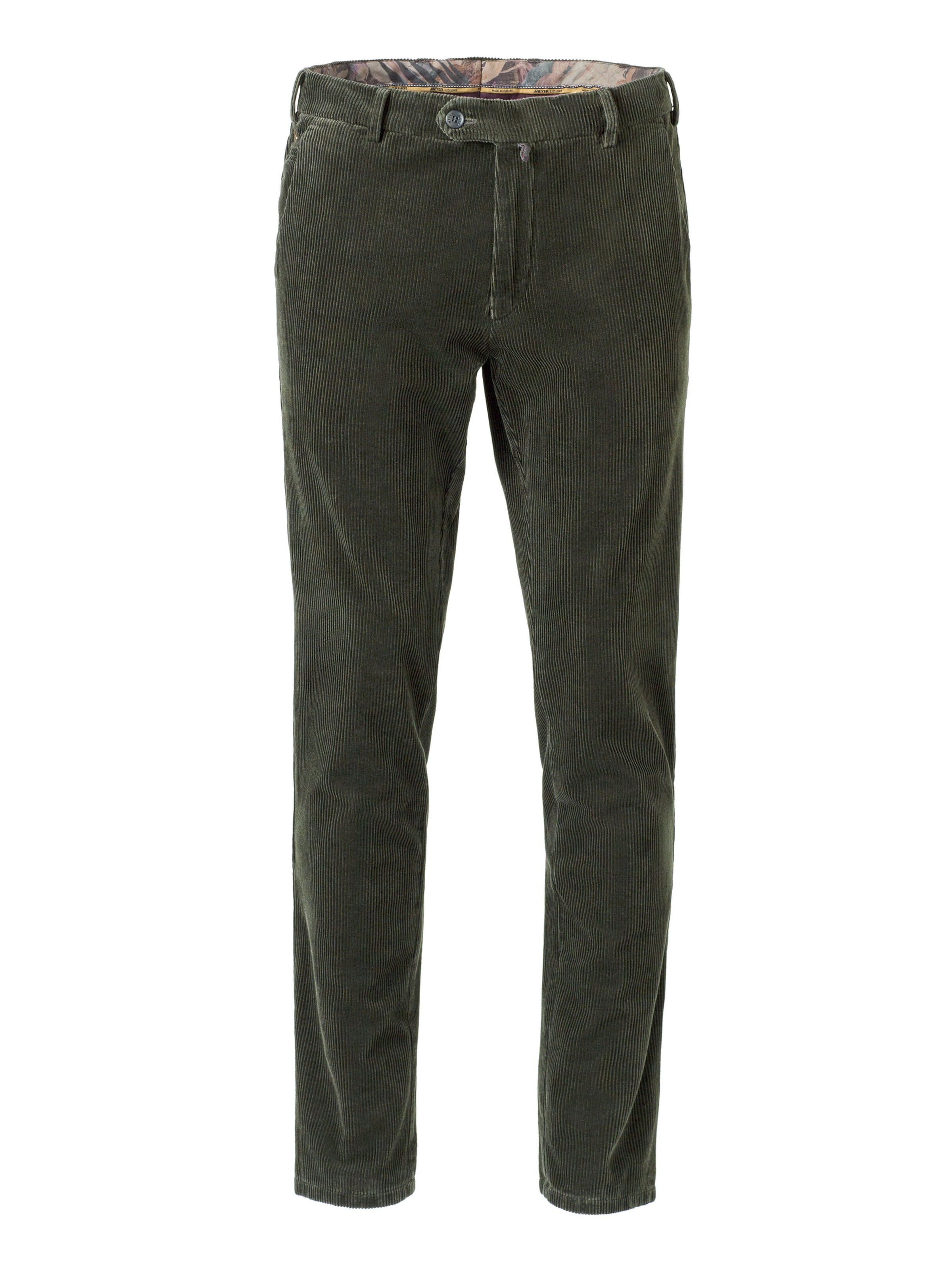 MEYER Chino 'Rio 2-8619' in Groen: voorkant