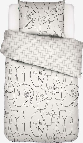 COVERS & CO Duvet Cover 'Ass' in White: front